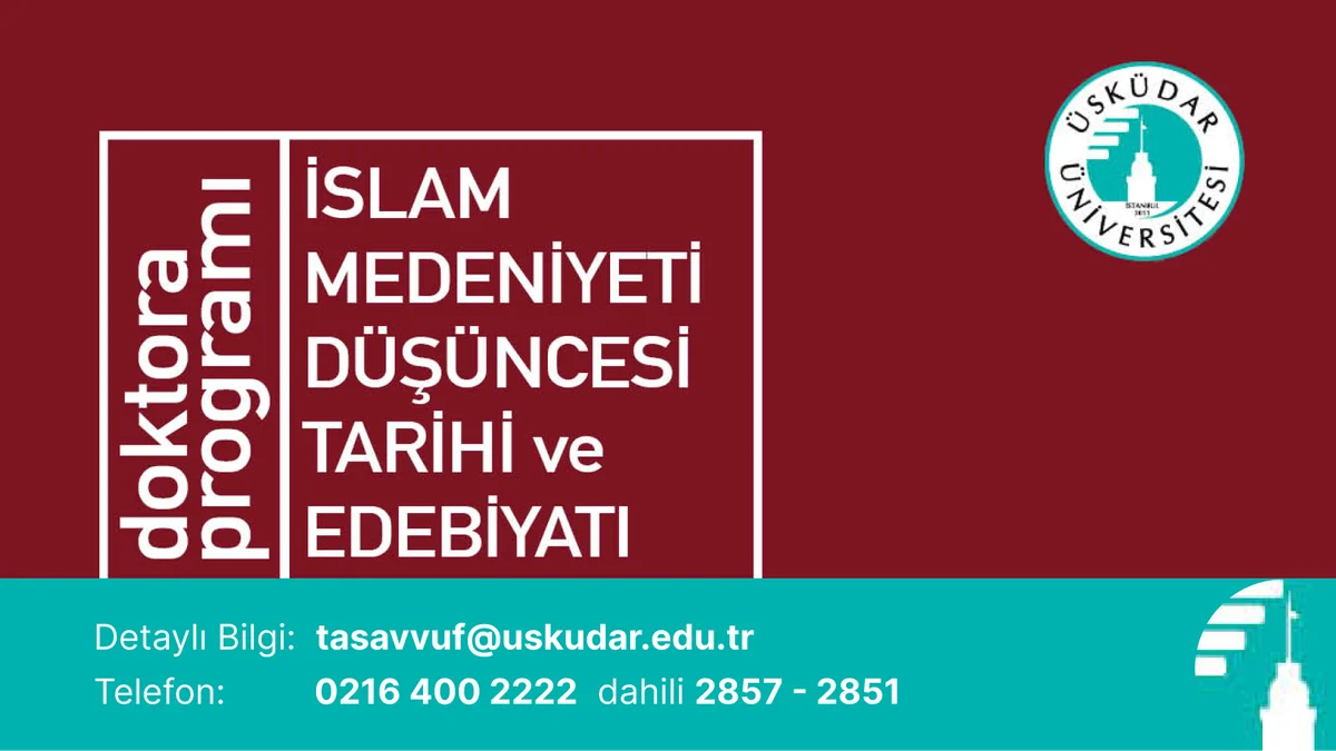 Thought, History, and Literature of Islamic Civilization Doctorate Program