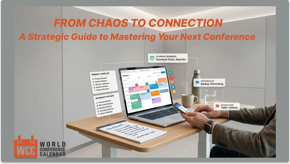 From Chaos to Connection: A Strategic Guide to Mastering Your Next Conference