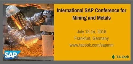 SAP Mining & Metals Forum - Now Intl SAP Conference for Mining & Metals