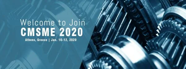 2020 3rd International Joint Conference on Materials Science and Mechanical Engineering