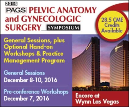 Pelvic Anatomy and Gynecologic Surgery Symposium (PAGS)