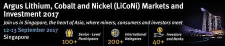 Argus Lithium, Cobalt and Nickel Markets and Investment 2017