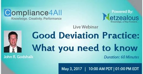 Good Deviation Practice - CAPA Process - 2017