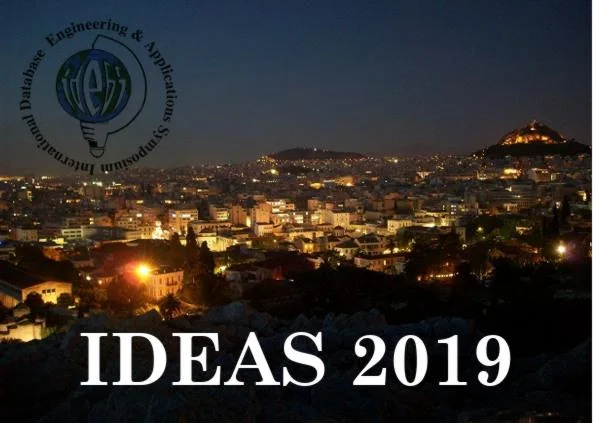 IDEAS 2019 -23rd International Database Engineering & Applications Symposium
