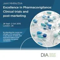 Joint MHRA/DIA Excellence in Pharmacovigilance