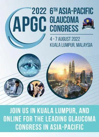 6th Asia-Pacific Glaucoma Congress | APGC 2022 | 4-7 August | Virtual and In-Person | Malaysia