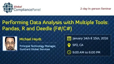 Seminar on Performing Data Analysis with Multiple Tools: Pandas, R and Deedle (F#/C#) at SFO, CA