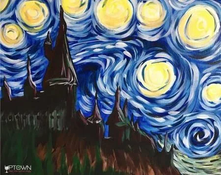 Harry Potter Themed Pizza & Paint Night!