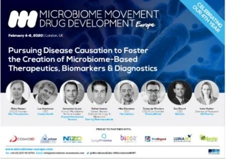 4th Microbiome Movement - Drug Development Summit Europe 2020 - London, UK