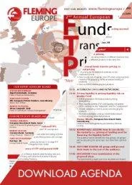 2nd Annual European Funds Transfer Pricing for Banks Forum