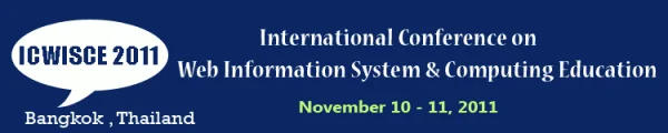 International conference on Web Information Systems and Computing Education
