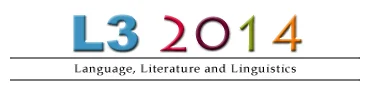 3rd Annual International Conference on Language, Literature & Linguistics (L3 2014)