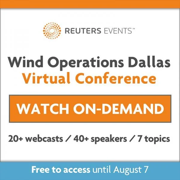 Wind Operations Dallas VIRTUAL 2020 (July 22 - August 7) O and M, Asset Management