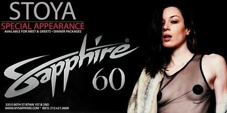 Stoya comes out for a one night ONLY @ Sapphire 60 New York City