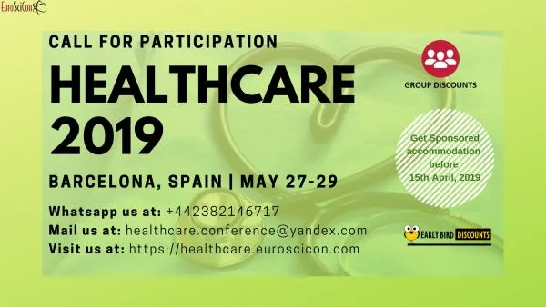 15th Edition of International Conference on Healthcare