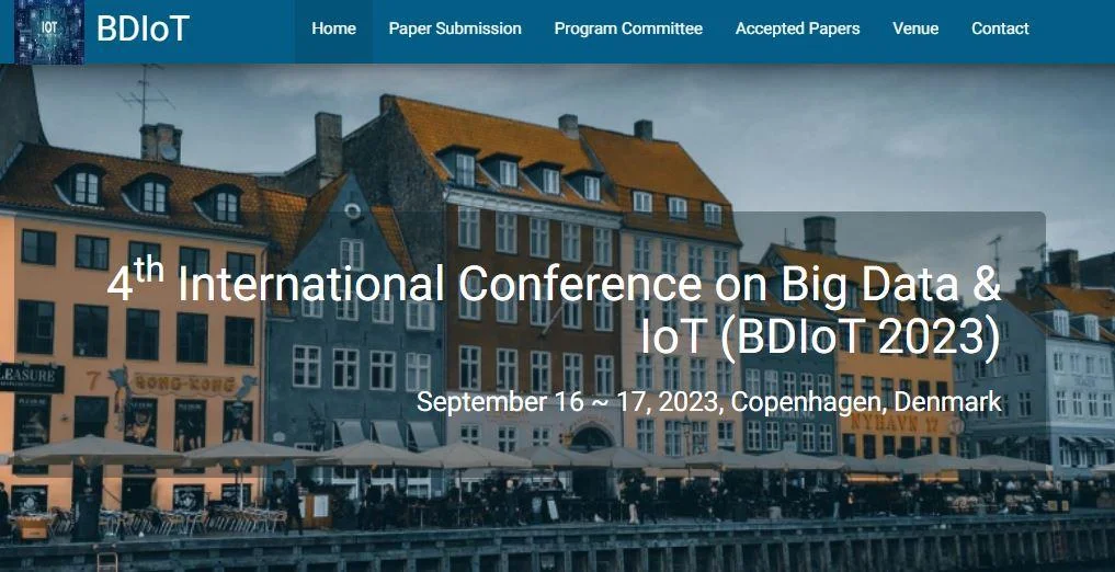 4th International Conference on Big Data & IoT (BDIoT 2023)