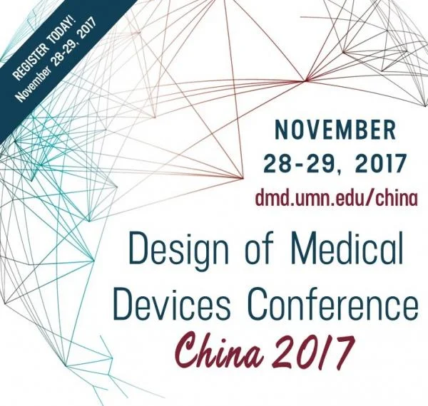 Design of Medical Devices Conference, China 2017 | World Conference ...