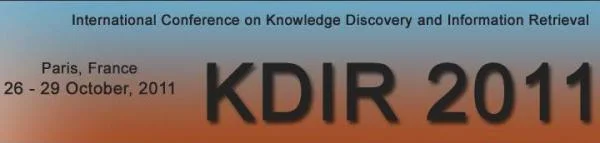 KDIR- International Conference on Knowledge Discovery and Information Retrieval