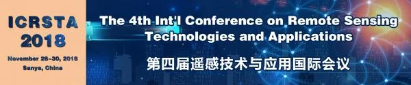 The 4th Int'l Conference on Remote Sensing Technologies and Applications (ICRSTA 2018)
