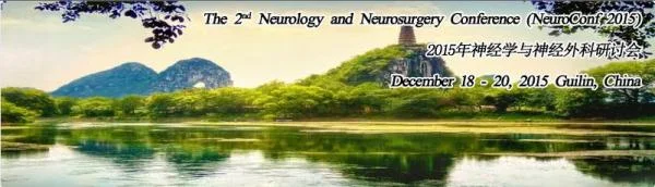 The 2nd Neurology and Neurosurgery Conference (NeuroConf 2015)