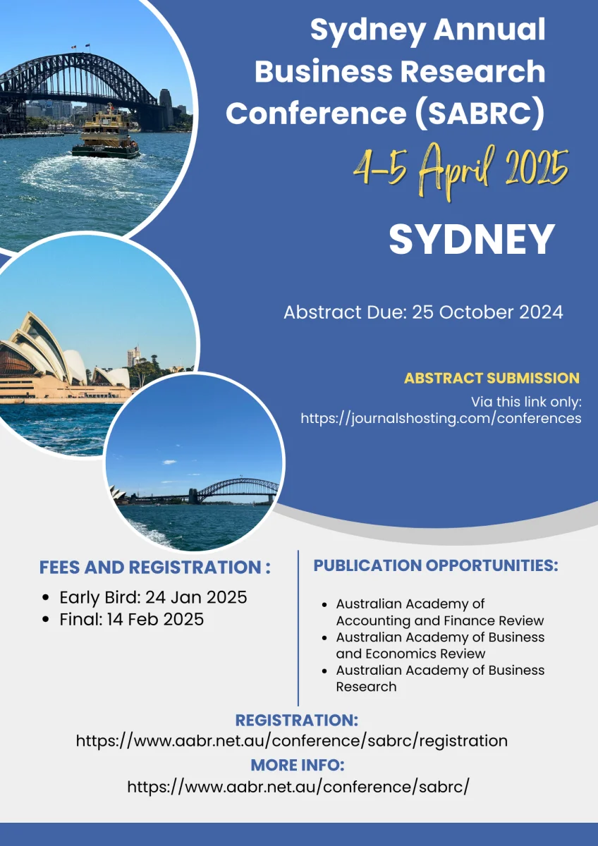 Sydney Annual Business Research Conference (SABRC)