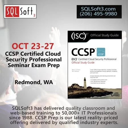 CCSP - Certified Cloud Security Professional Seminar and Exam Prep, Redmond