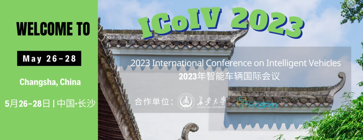 2023 3rd International Conference on Intelligent Vehicles (ICoIV 2023)