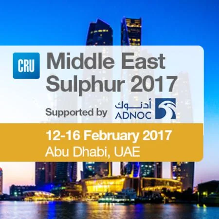CRU's Middle East Sulphur 2017