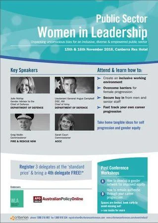 Public Sector Women In Leadership