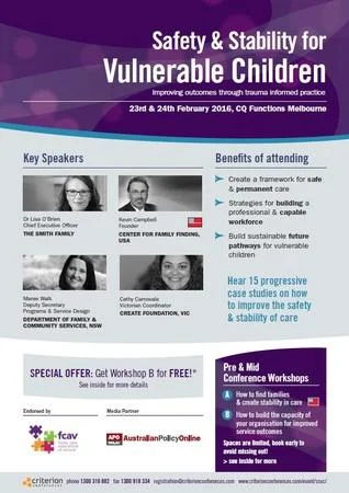 Safety & Stability for Vulnerable Children