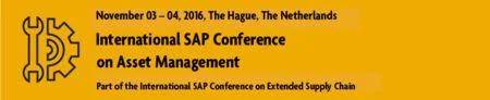 :International SAP Conference on Asset Management 2016