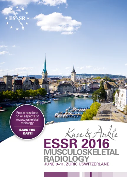 ESSR European Society of MSK Radiology 2016