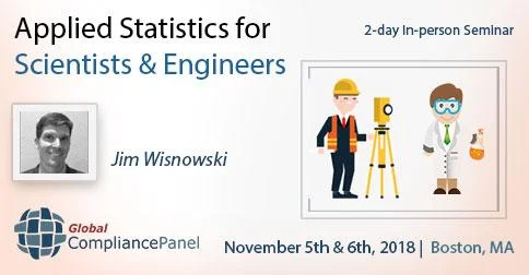 Applied Statistics for Scientists and Engineers seminar at Boston