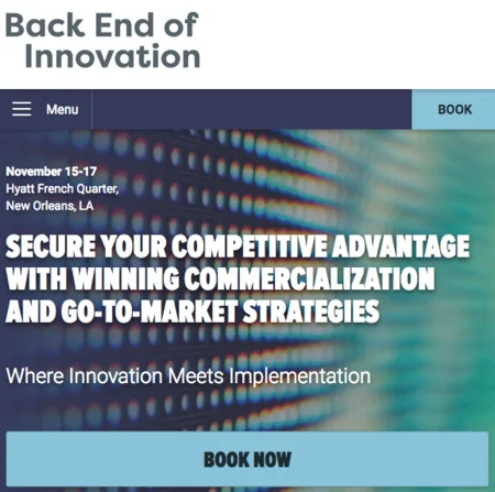 Back End of Innovation - Commercialization Product Supply Chain 2016