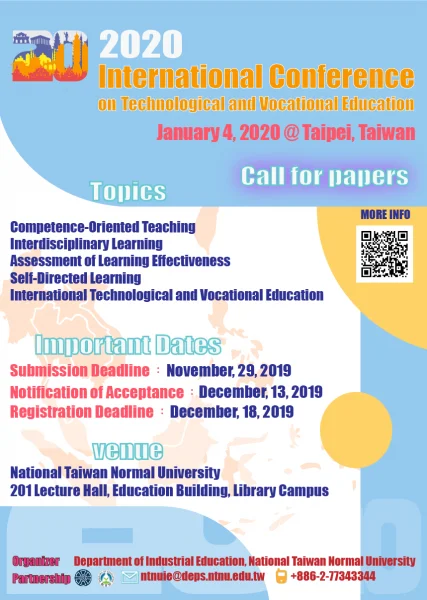 2020 International Conference on Technological and Vocational Education
