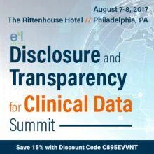 Disclosure and Transparency for Clinical Data Summit