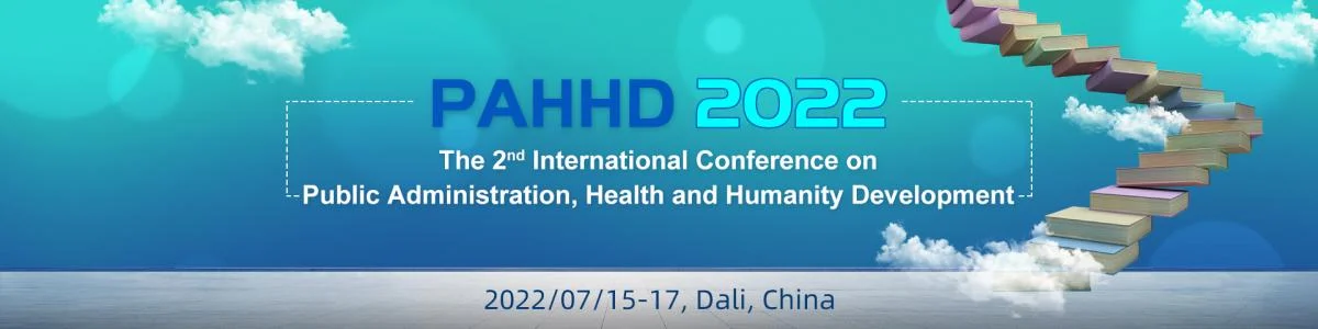 The 2nd International Conference on Public Administration, Health and Humanity Development