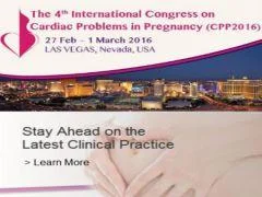4th international congress on Cardiac Problems in Pregnancy