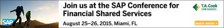 SAP Conference for Financial Shared Services 2015