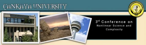 3rd Conference on Nonlinear Science and Complexity