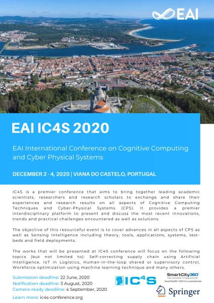 International Conference on Cognitive Computing and Cyber Physical Systems