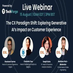 Webinar - The CX Paradigm Shift: Exploring Generative AI's Impact on Customer Experience