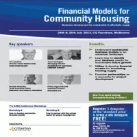 Financial Models for Community Housing