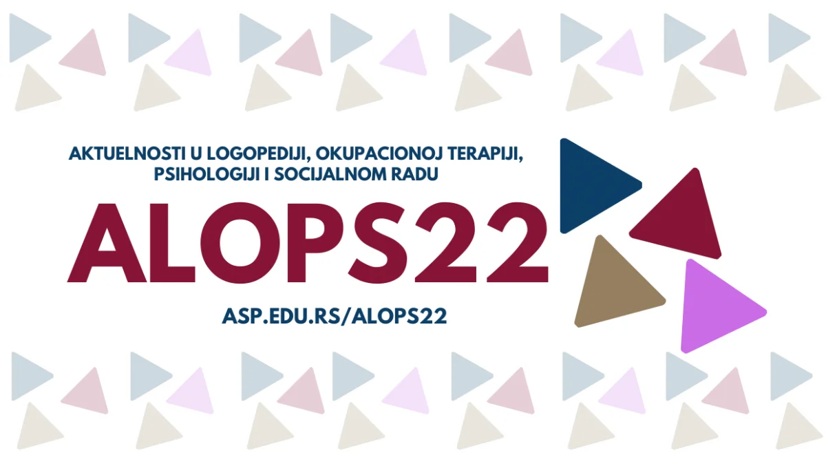 Latest Developments in Speech and Language Pathology, Occupational Therapy  Psychology and Social Work – ALOPS 22