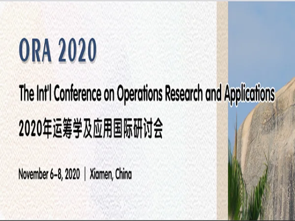 Int'l Conference on Operations Research and Applications(ORA 2020)