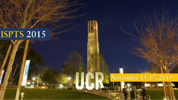 12th International Symposium on Persistent and Toxic Substances