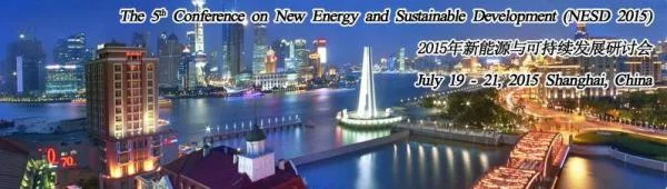 The 5th Conference on New Energy and Sustainable Development (NESD 2015)