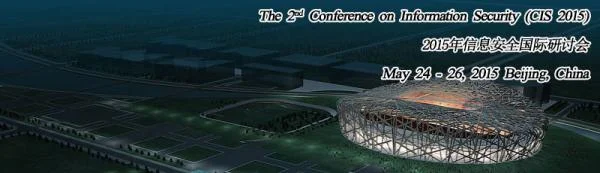 The 2nd Conference on Information Security (CIS 2015)