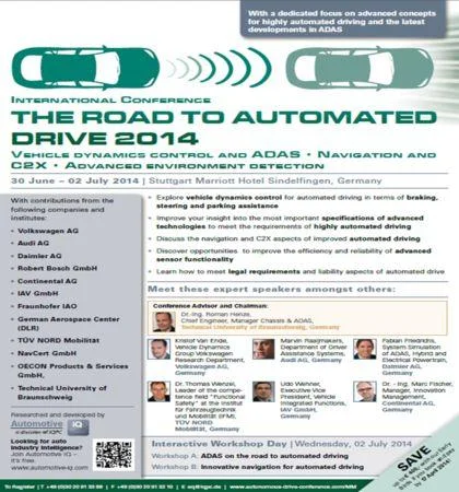 The Road to Automated Drive 2014