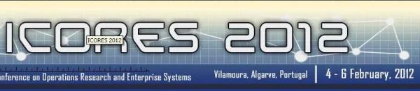 1st International Conference on Operations Research and Enterprise Systems (ICORES)